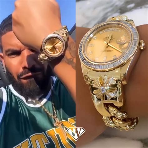 drake chrome hearts rolex|drake chrome hearts watch.